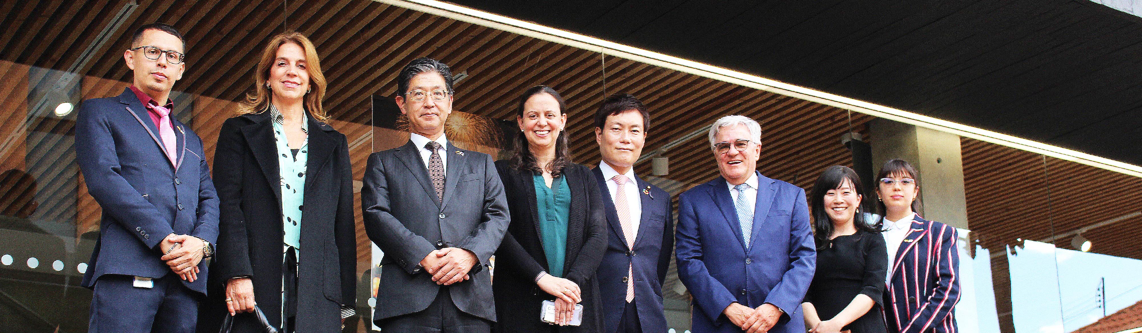 Visita del viceministro parlamentario de Relaciones Exteriores de Japón.