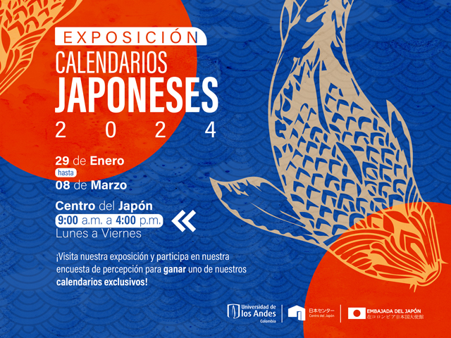 Exposición de calendarios japoneses.