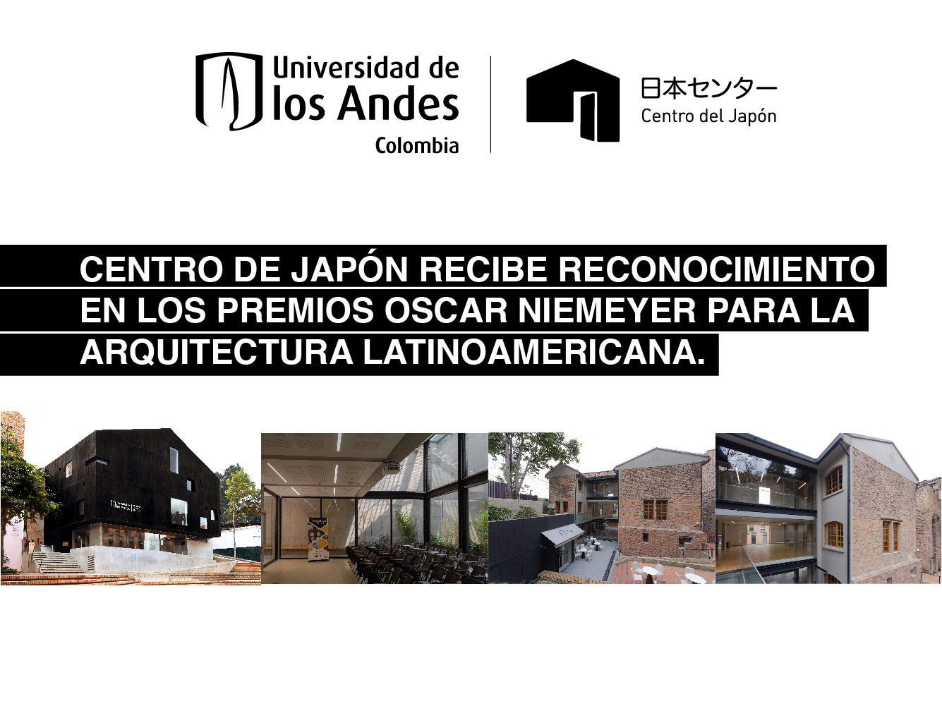 CENTRO DE JAPÓN RECIBE RECONOCIMIENTO EN LOS PREMIOS OSCAR NIEMEYER PARA LA ARQUITECTURA LATINOAMERICANA.